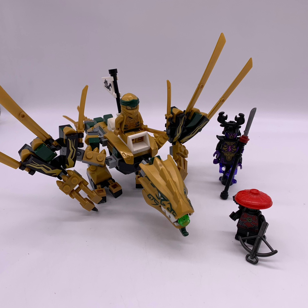 Golden Dragon 70666 Used LEGO® Ninjago Set – Bricks Minifigs