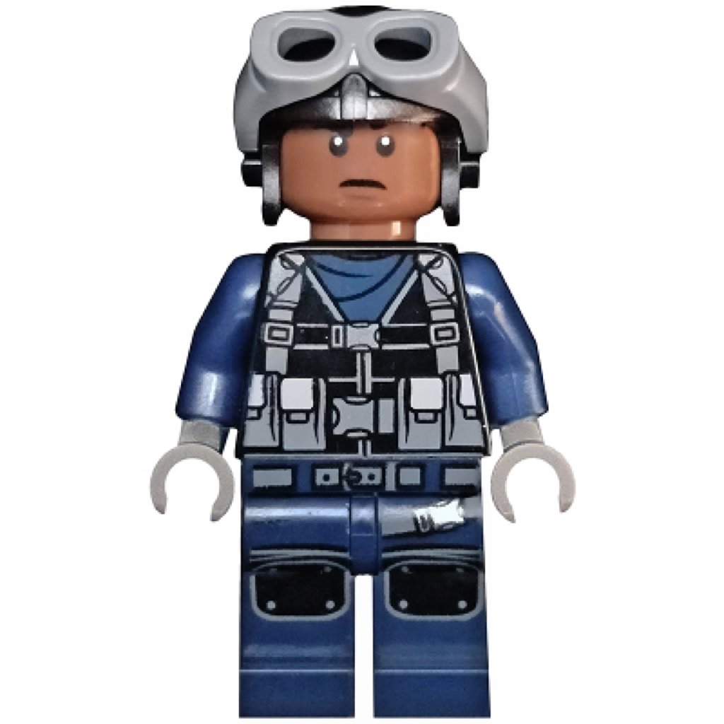 Guard LEGO® Jurassic World™️ Minifigure – Bricks Minifigs Eugene - Main Image