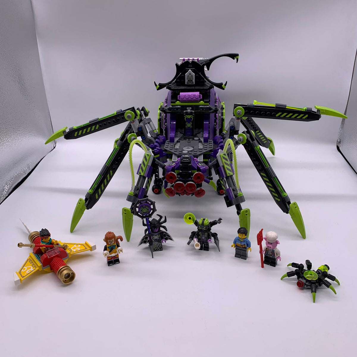 Spider Queen's Arachnoid Base 80022- Used LEGO® Monkie Kid™️ Set