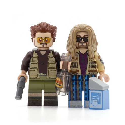 The Dude and Walter - Custom LEGO® Minifigures