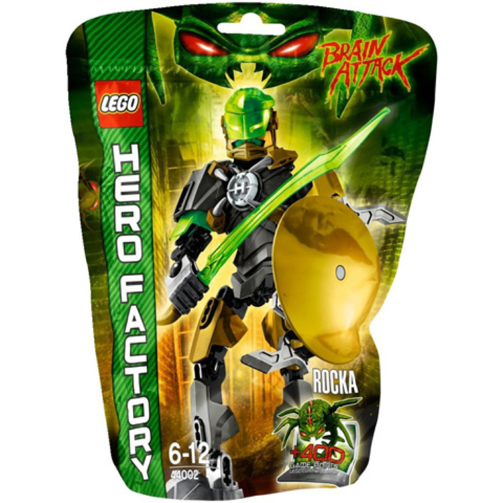 Rocka 44002 - Certified Used, 100% Complete LEGO Hero Factory Set