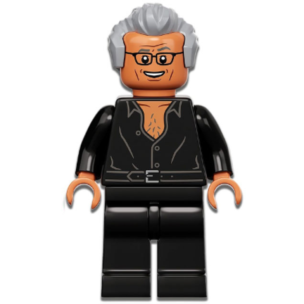 Lego Dinosaur Ian Malcolm Lego Minifigure LEGO Jurassic World