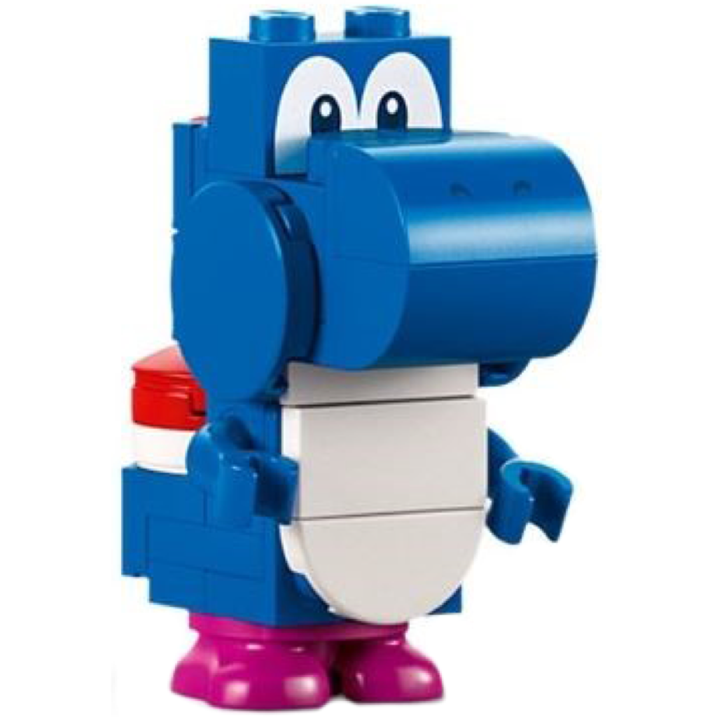 Blue Yoshi - LEGO Super Mario Character – Bricks & Minifigs