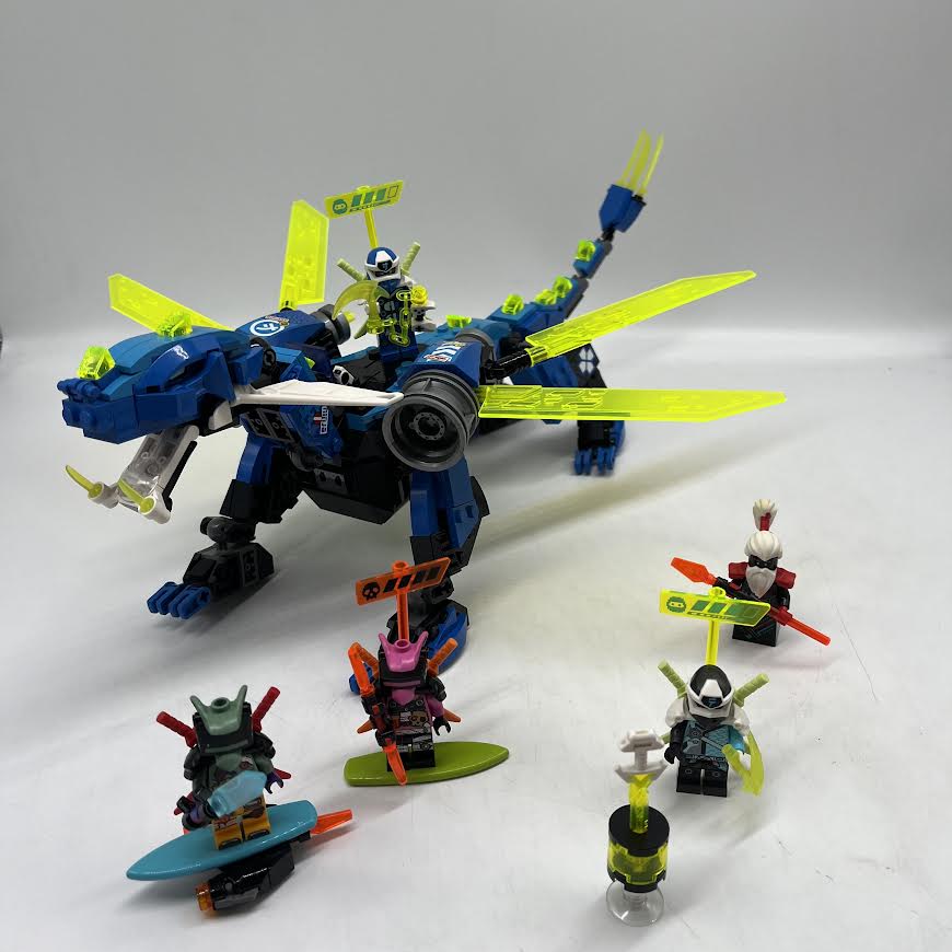 Jay Cyber Dragon Lego Ninjago Digi Nya Sets Prime Empire Jay'