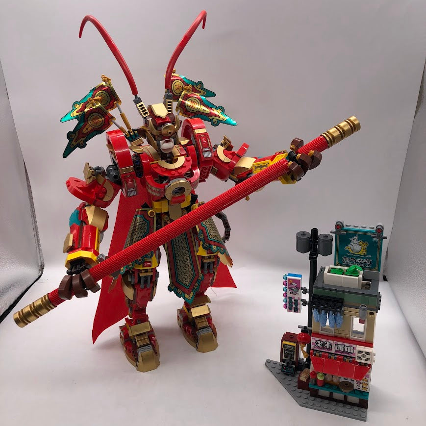 Monkey King Warrior Mech 80012 - Used LEGO® Monkie Kid™️ Set