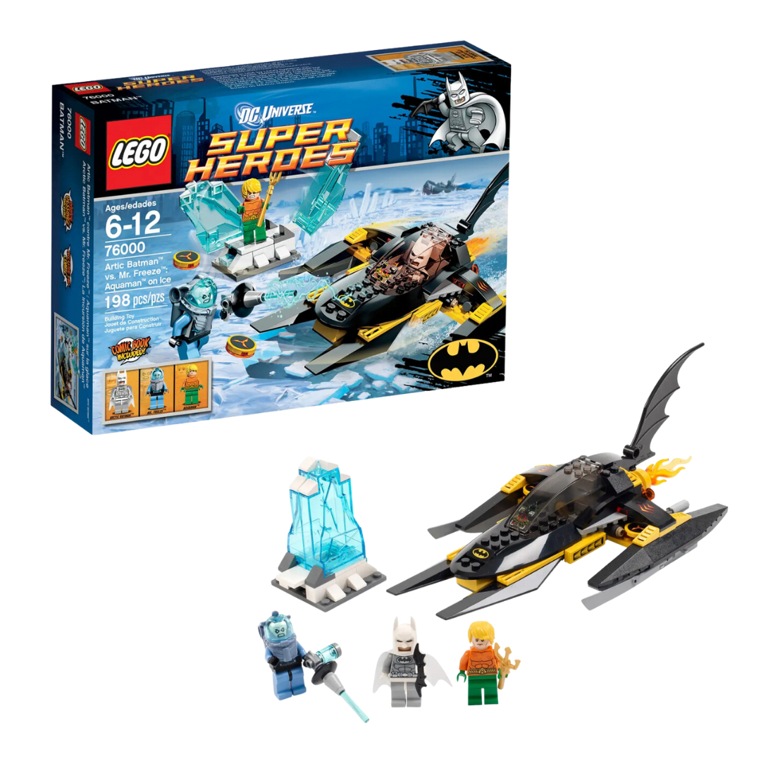 Arctic Batman Freeze: Aquaman on Ice 76000 New, Sealed