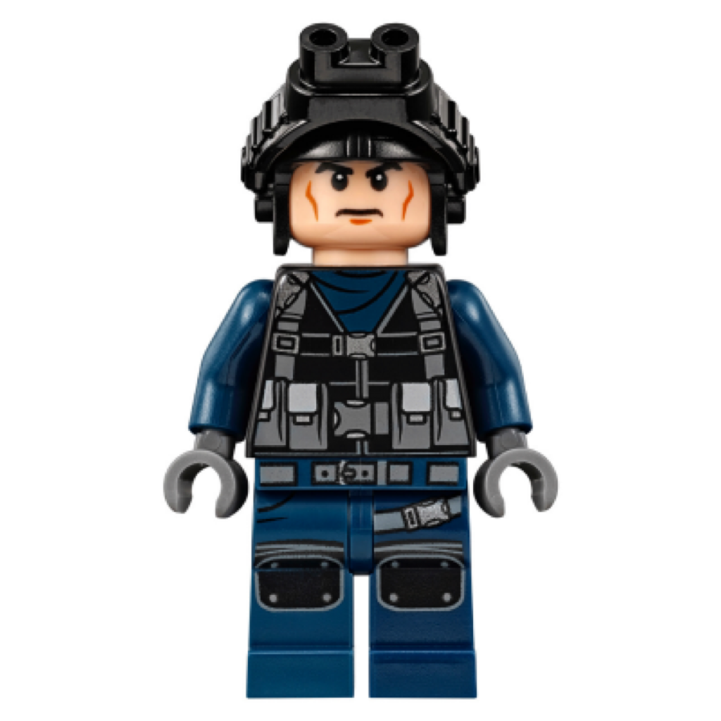 Jurassic World Guard LEGO® Jurassic World™️ Minifigure – Bricks