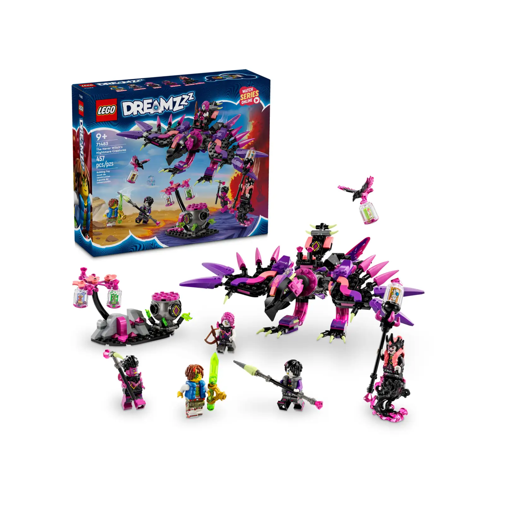 The Never Witch's Nightmare Creatures 71483 - New LEGO