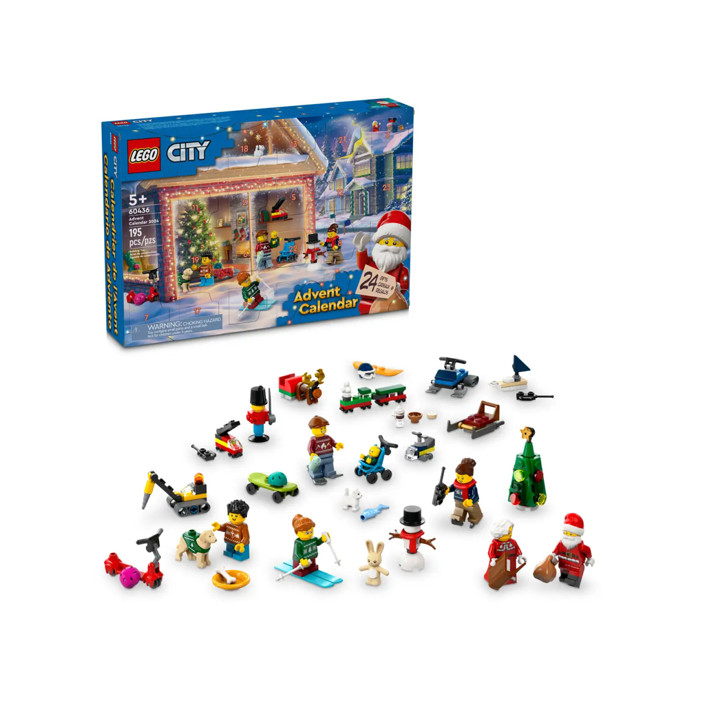 COMING SEPTEMBER 2024 City Advent Calendar (2024) 60436 New LEGO Ci