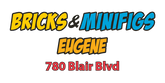 Bricks & Minifigs Eugene logo
