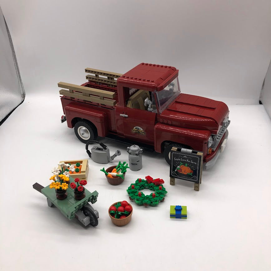 Shops Icons 10290 Pickup Truck Holiday Edition (Read Description)