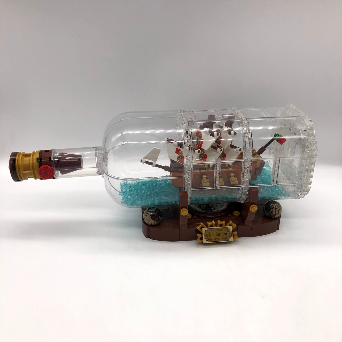 Lego Ship in a popular Bottle Complete Set 92177 With Box and Instructions