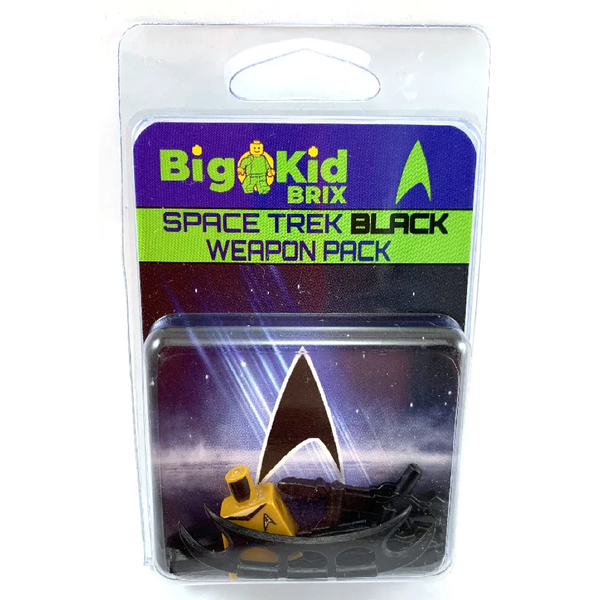 Space Trek Weapons Pack - Black - LEGO®-Compatible Accessories