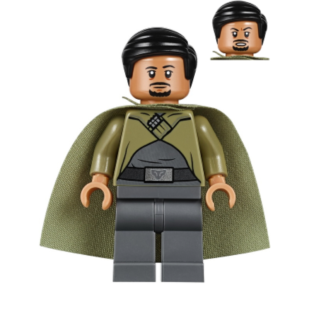 LEGO Qui-Gon Jinn without Cape Minifigure