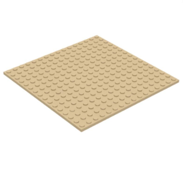 Tan - 5"x5" LEGO® Plate