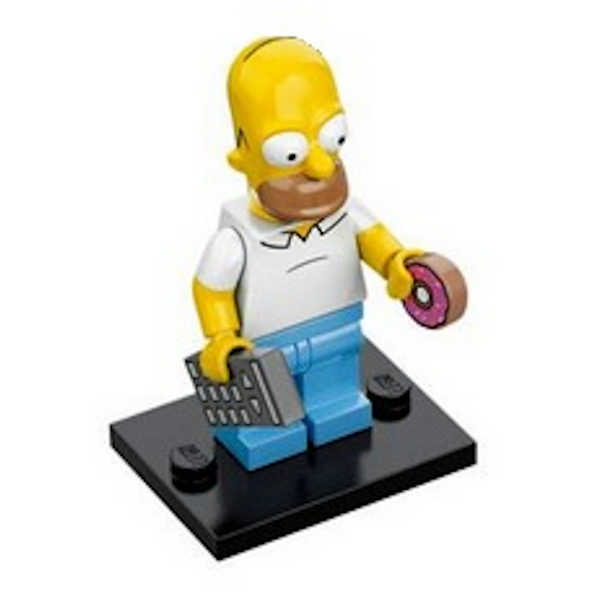 Homer Simpson - The Simpsons Series 1 Collectible Minifigure