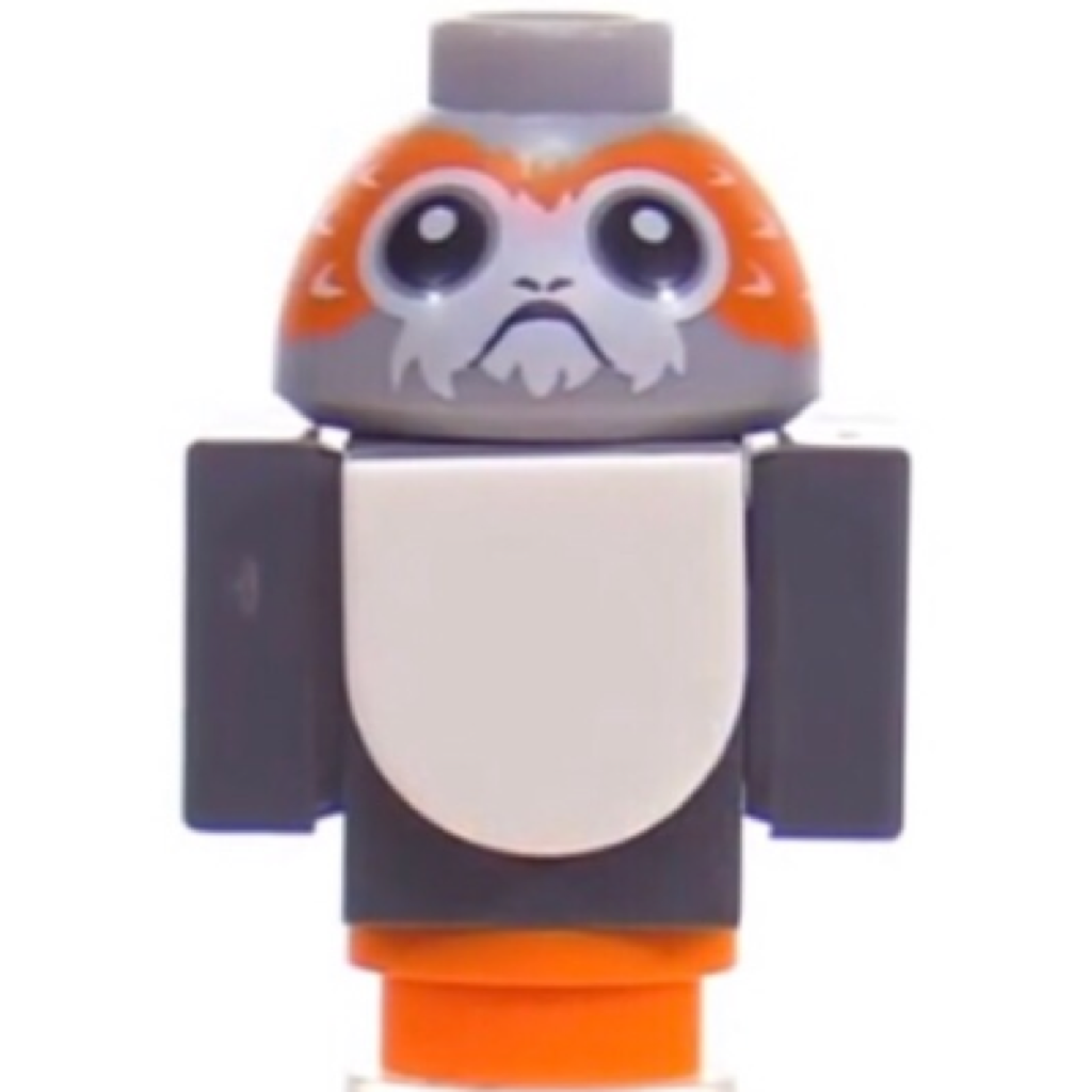 Porg best sale lego figure