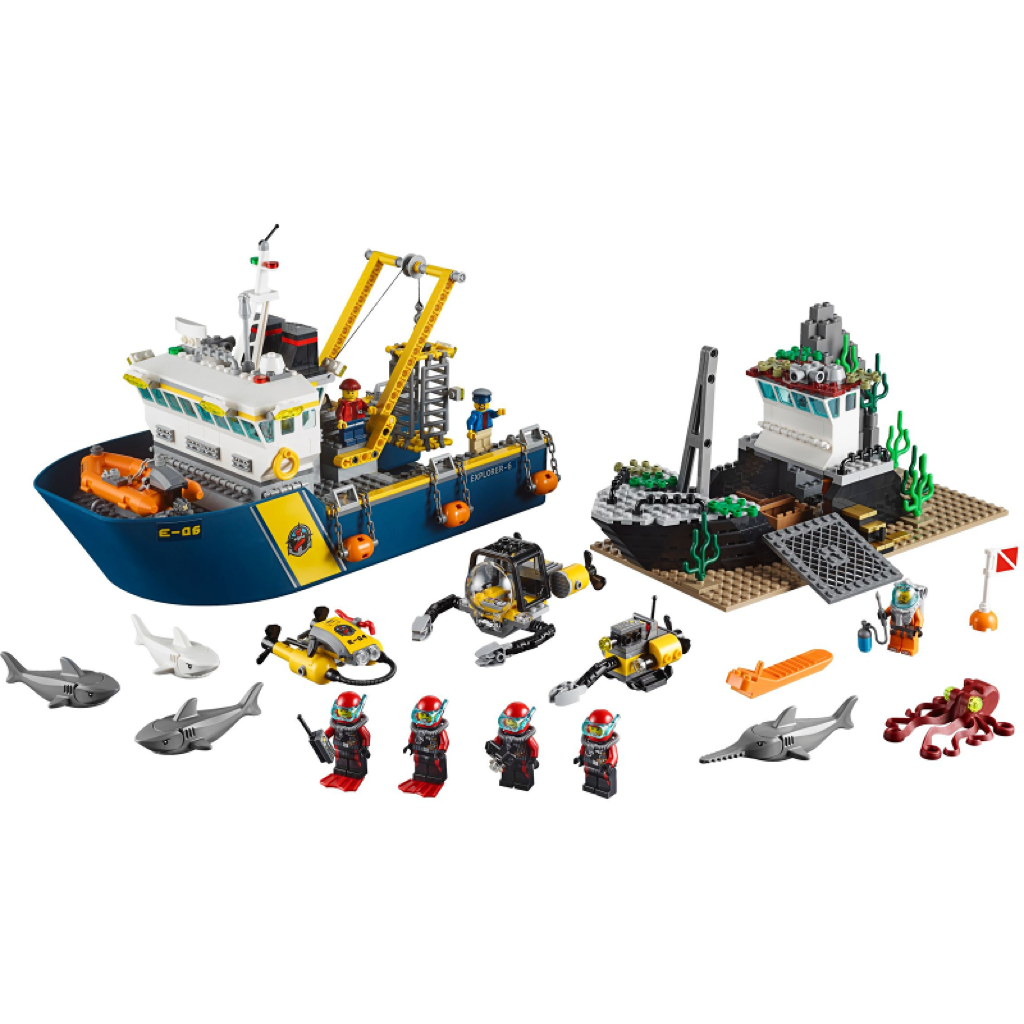 Deep Sea Exploration Vessel 60095 - Certified Used LEGO® City