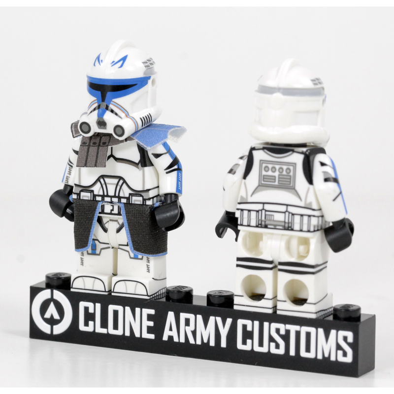 Phase 2 Captain Rex Custom LEGO Star Wars Minifigure Bricks