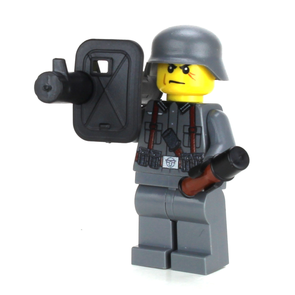 Kartofler pludselig Alle sammen WW2 German Soldier Anti-Tank Rocket - Custom Military LEGO¨ Minifigure –  Bricks & Minifigs Eugene