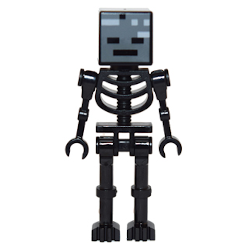 Kamp Musling krystal Wither Skeleton - LEGO® Minecraft™ Minifigure – Bricks & Minifigs Eugene