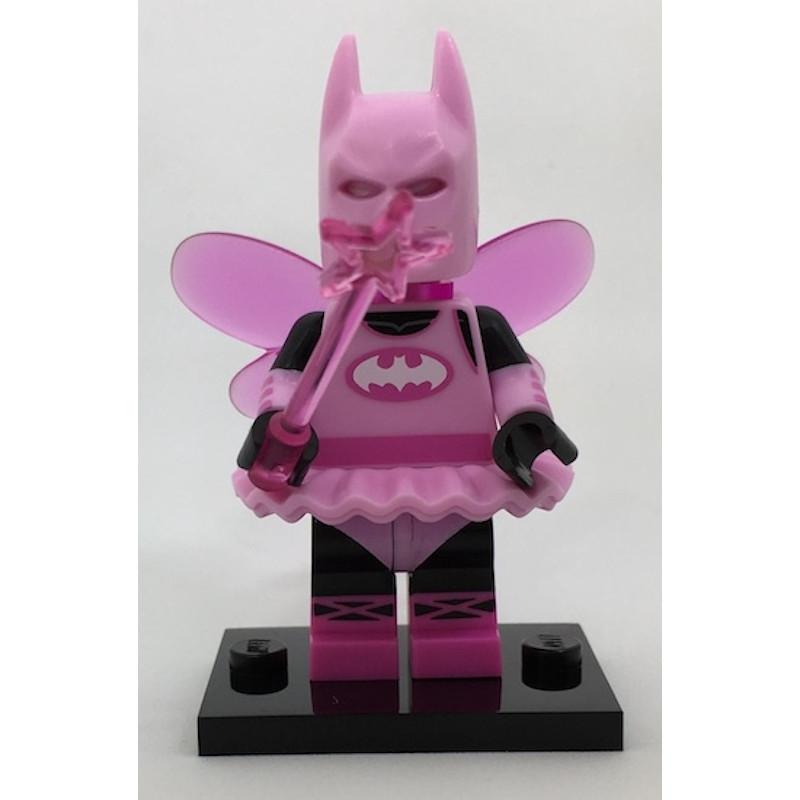 Pink Fairy Batman Lego Keychain