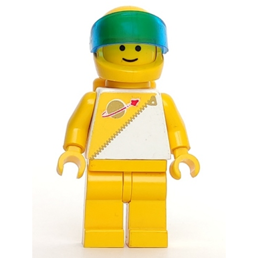Futuron Yellow LEGO Minifigure Bricks Minifigs Eugene