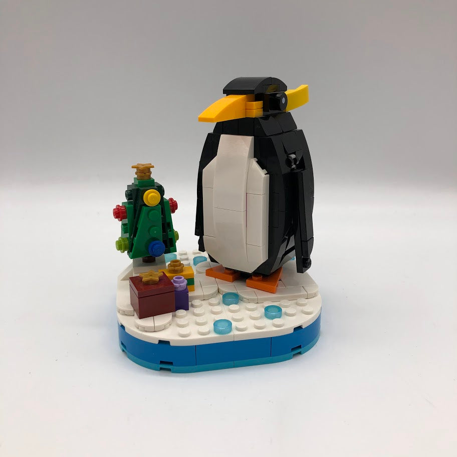 Lego penguin holiday discount ornament