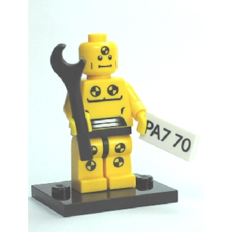tak skal du have Underinddel stenografi Series 1 - Demolition Dummy - LEGO Collectible Minifigure Series – Bricks &  Minifigs Eugene