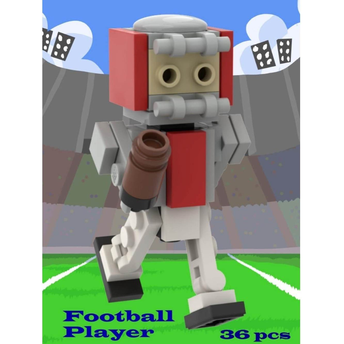 Personalised Football Kit (Various Teams) - Custom Design Minifigure