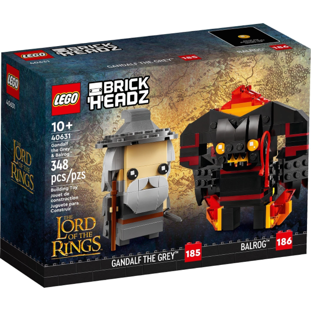 Gandalf the Grey™ & Balrog™ 40631 - New LEGO® BrickHeadz™️ Lord of the Rings ™️ Set – Bricks & Minifigs Eugene