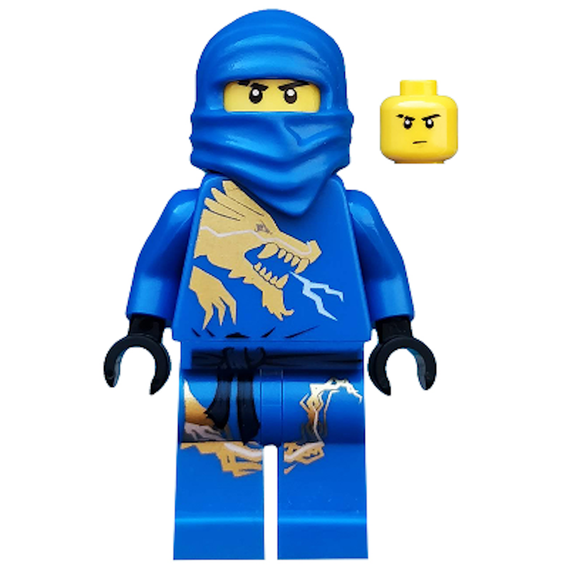 Jay LEGO® Ninjago® Minifigure – Bricks Minifigs Eugene