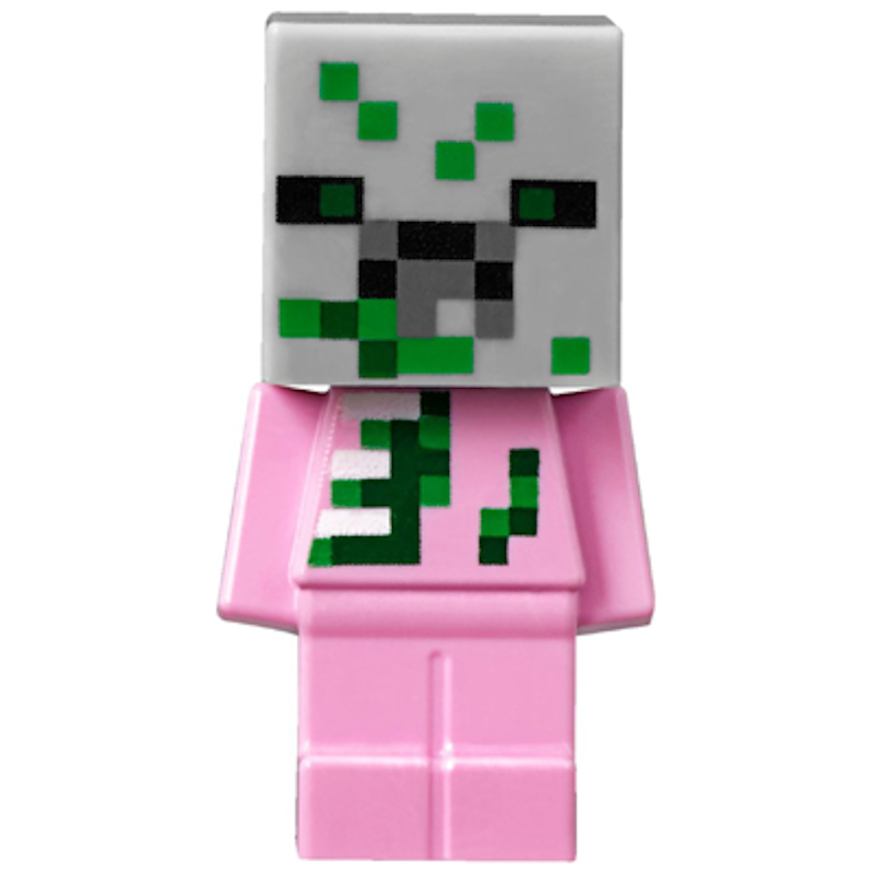 Lego minecraft zombie pigman minifigure sale