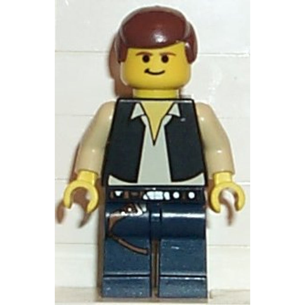 Han Solo LEGO Star Wars Minifigure Bricks Minifigs Eugene