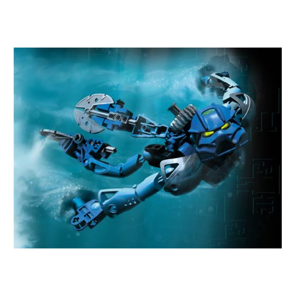 Gali Nuva 8570 Certified Used, 100 Complete LEGO BIONICLE Set