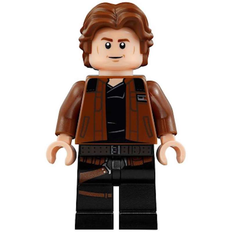 Han Solo LEGO Star Wars Minifigure Bricks Minifigs Eugene