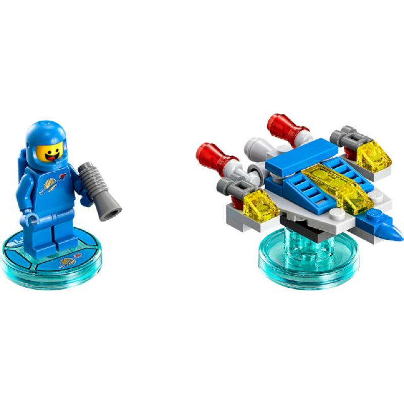 Benny LEGO Dimensions Fun Pack Bricks Minifigs Eugene