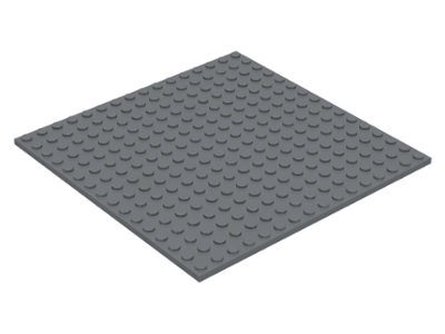 Dark Bluish Gray- LEGO® Plate 5"x5"