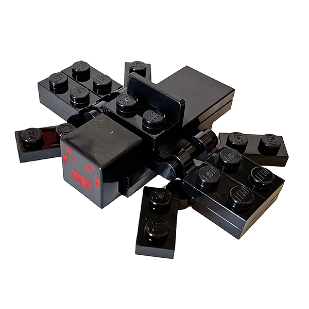 Lego minecraft spider instructions hotsell