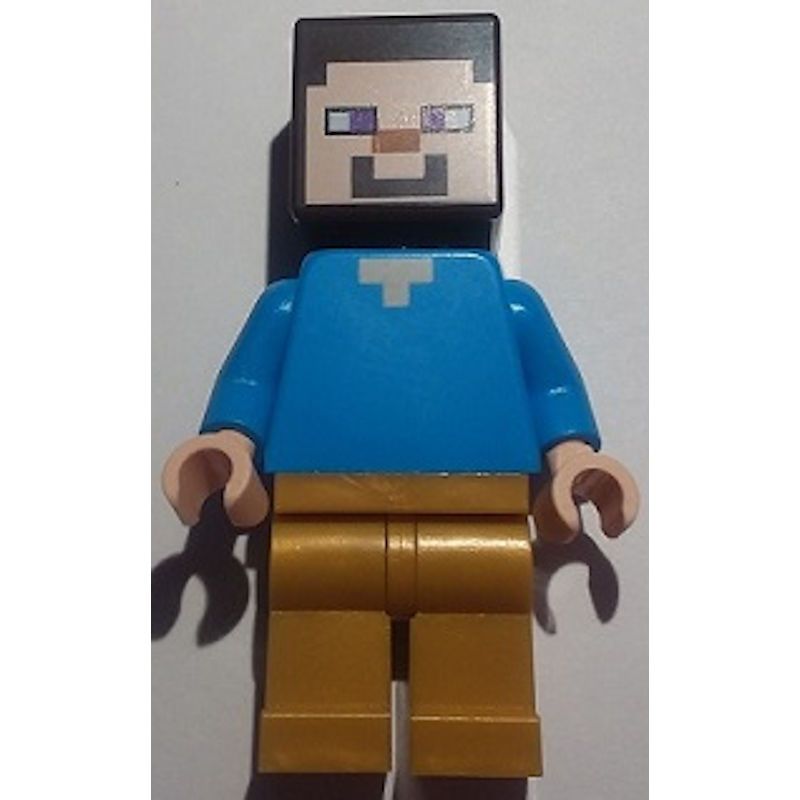 Steve - LEGO® Minecraft™ Minifigure – Bricks & Minifigs Eugene