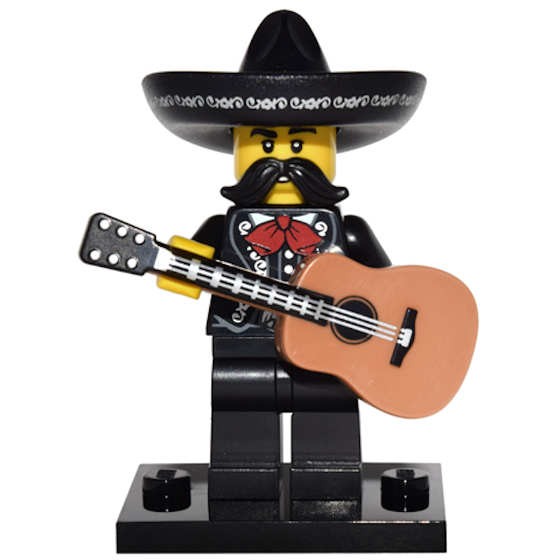 質店 leg0 Series 16 Collectible Minifigures Mexican Mariachi Singer ブロック 