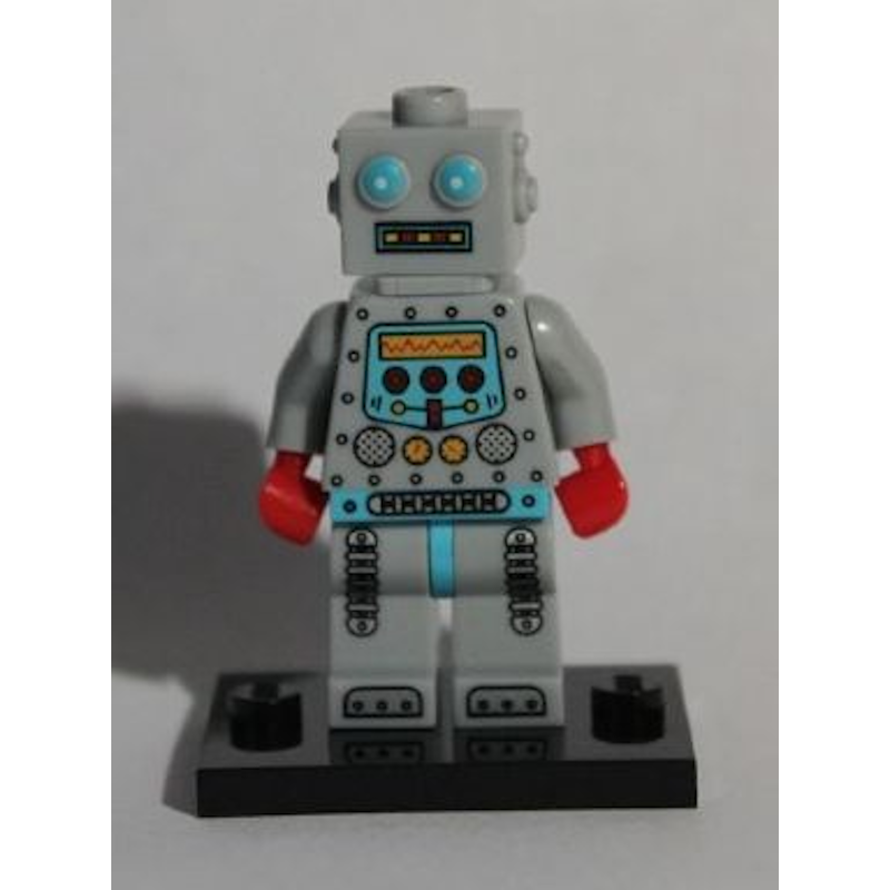 Lego top clockwork robot