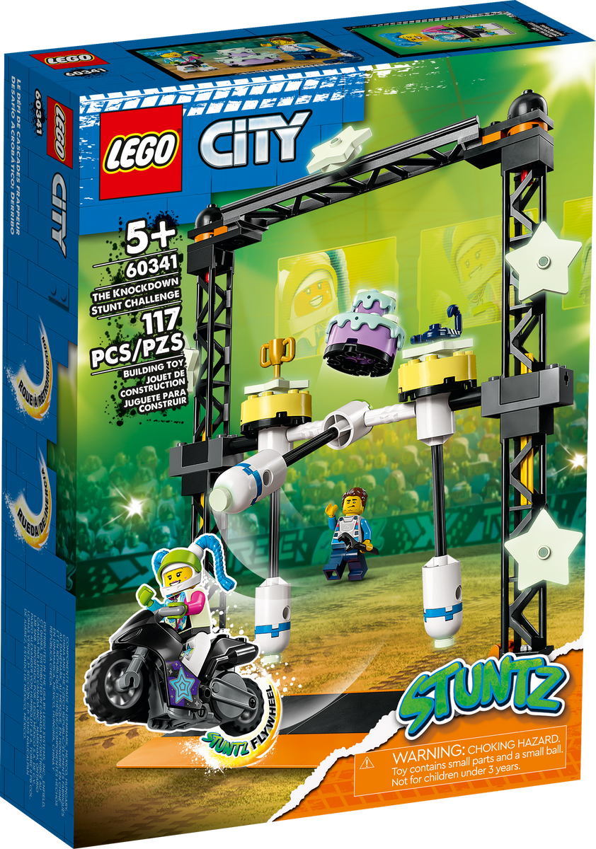 Do  The Knockdown Stunt Challenge 60341 - New LEGO® City™️ Set