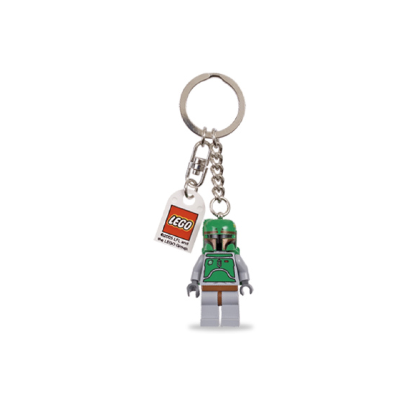 Boba Fett LEGO Star Wars Key Chain Bricks Minifigs Eugene