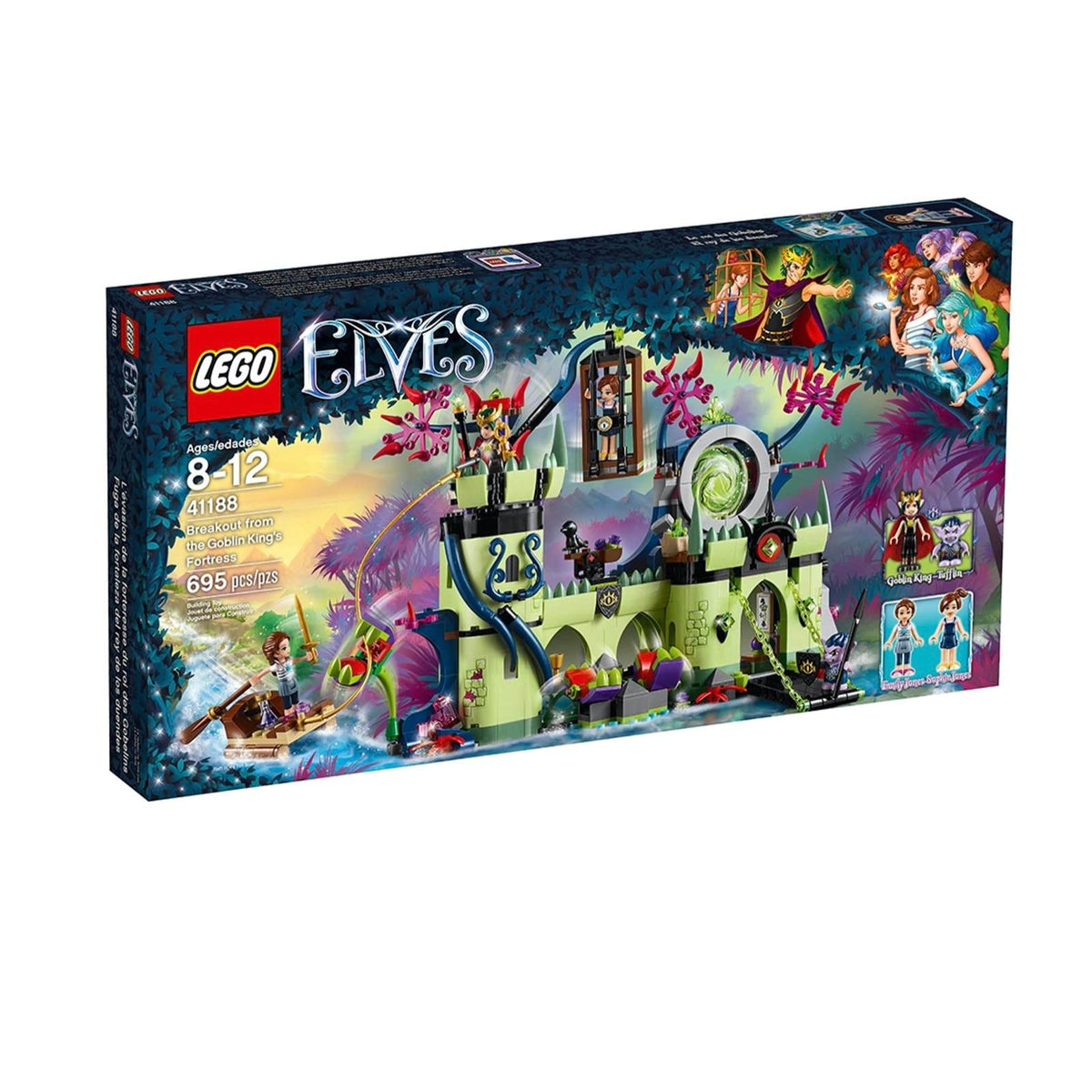 Lego elves breakout from the goblin king's fortress 41188 sale