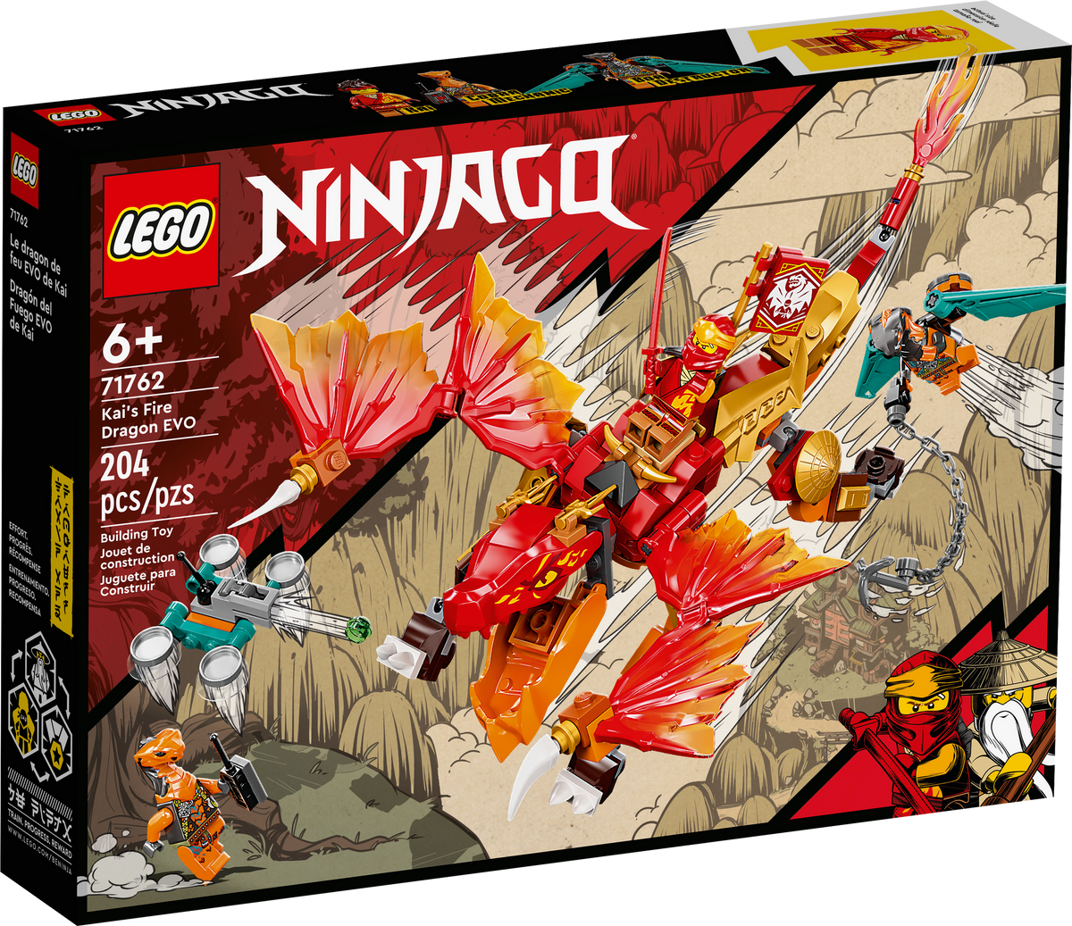 Kai's Fire Dragon EVO 71762 - New LEGO® Ninjago™️ Set