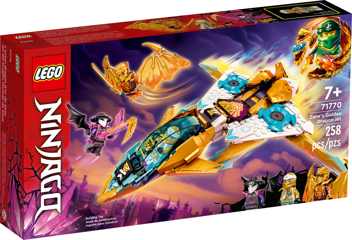 Zane's Golden Dragon Jet 71770 - New LEGO® Ninjago™️ Set – Bricks