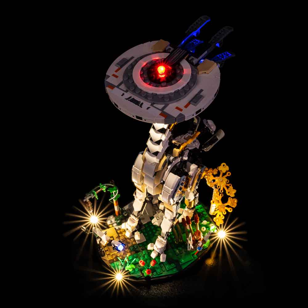LIGHTAILING Kit Illuminazione LED Per Modello 76989 Horizon Forbidden West: Tallneck - Luce Per Set Building Blocks (Set Modello NON Incluso)