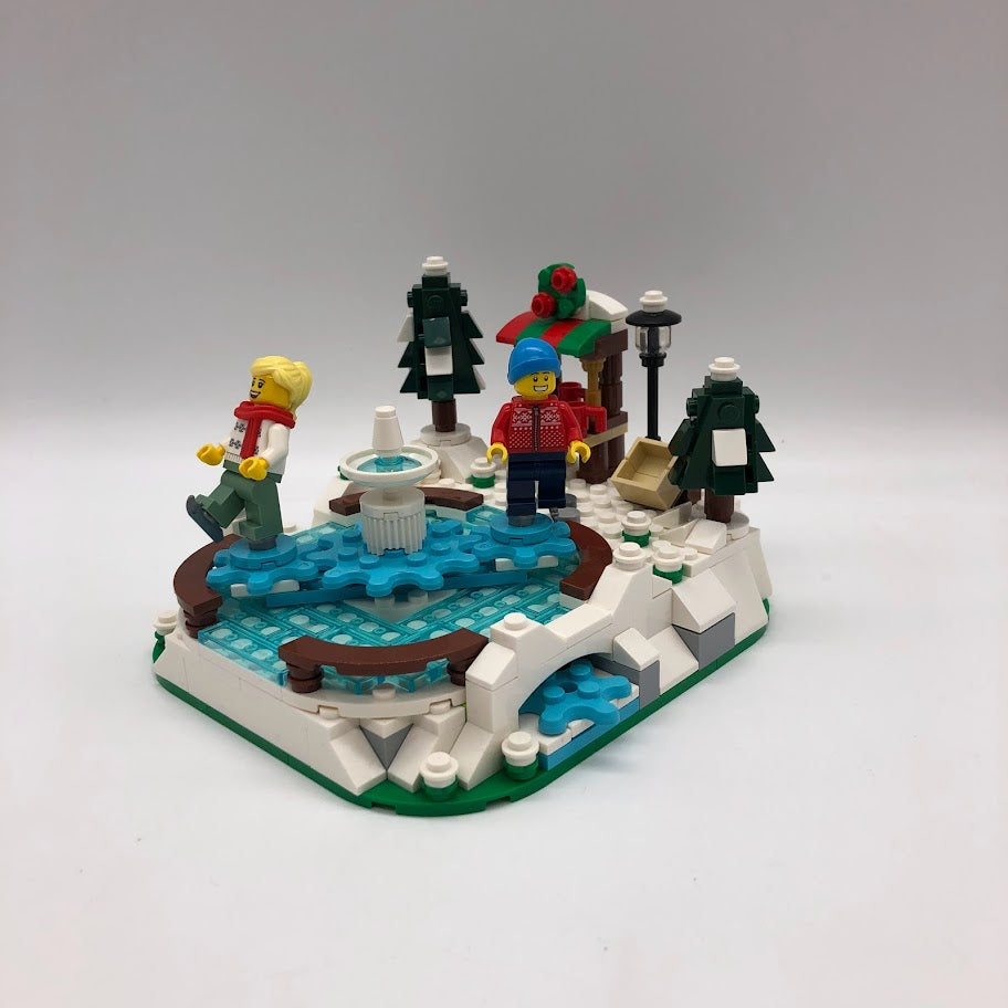Ice Skating Rink 40416 Used LEGO® Set – Bricks Minifigs Eugene