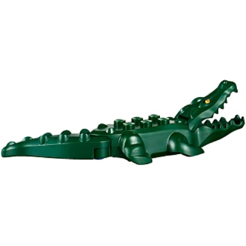 stamtavle Baglæns misundelse Alligator - LEGO® Animal – Bricks & Minifigs Eugene